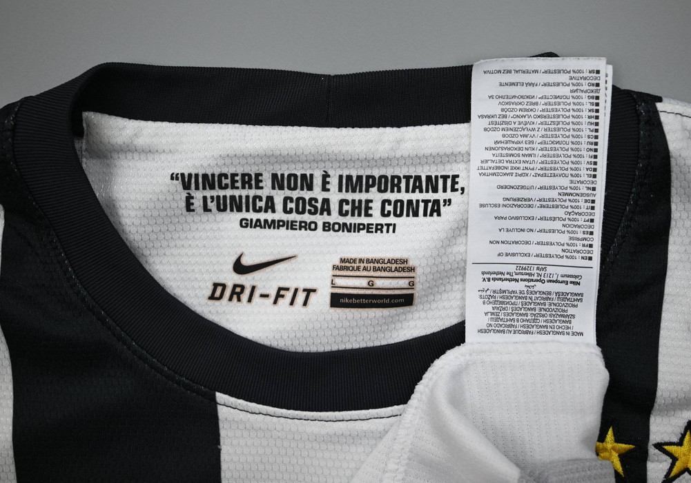 2012-13 JUVENTUS *MATRI* SHIRT L