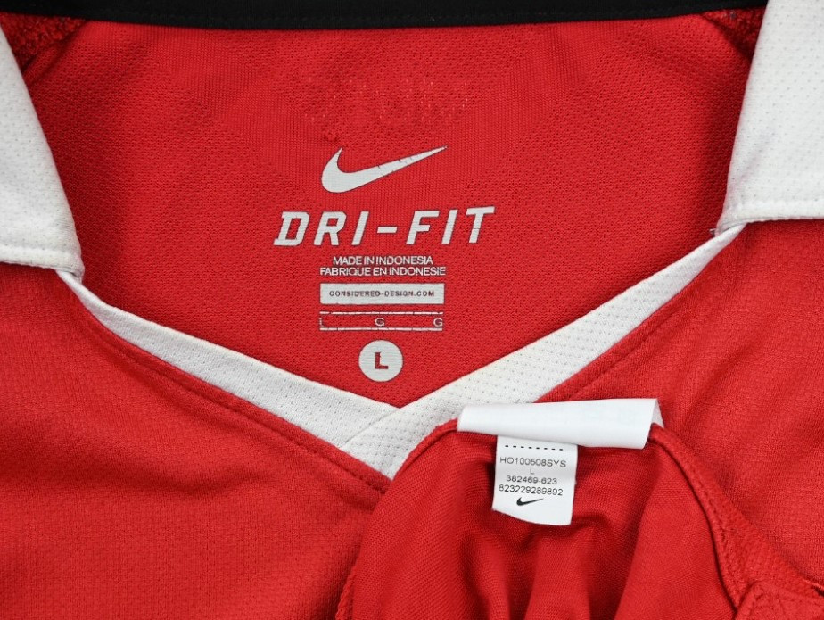 2010-11 MANCHESTER UNITED *GIGGS* SHIRT L