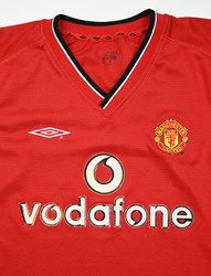 2000-02 MANCHESTER UNITED SHIRT XL