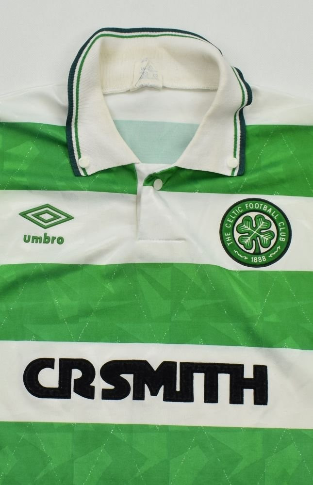 1989-91 CELTIC GLASGOW SHIRT 42