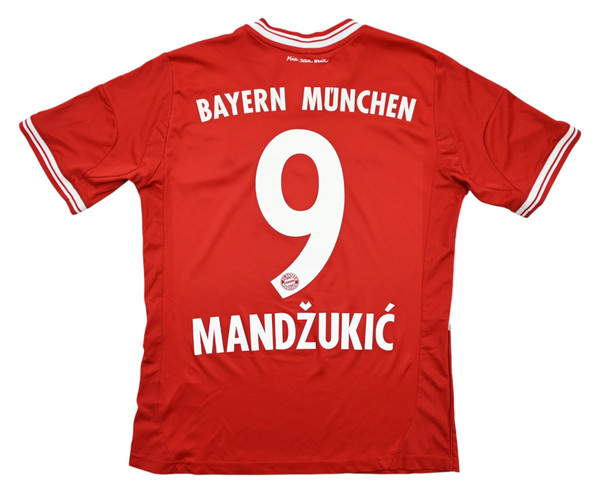 2013-14 BAYERN MUNCHEN *MANDZUKIC* SHIRT XL. BOYS