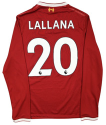 2017-18 LIVERPOOL *LALLANA* LONGSLEEVE S