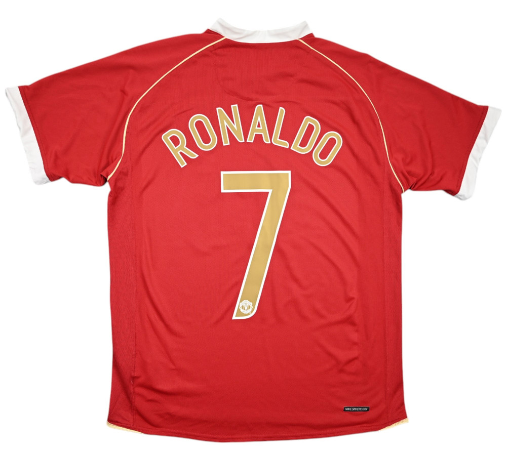 2006-07 MANCHESTER UNITED *RONALDO* SHIRT M
