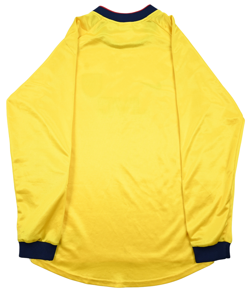 1997-98 ARSENAL LONDON LONGSLEEVE L. BOYS