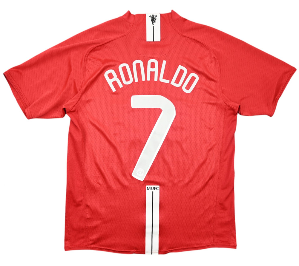 2007-09 MANCHESTER UNITED *RONALDO* SHIRT M