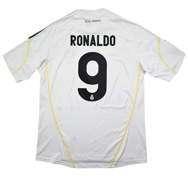 2009-10 REAL MADRID *RONALDO* SHIRT L