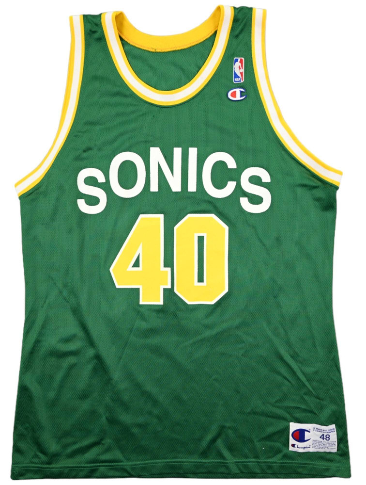 SEATTLE SUPERSONICS NBA *KEMP* KOSZULKA L
