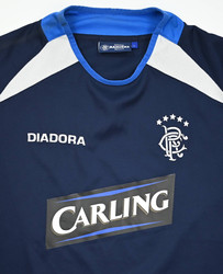 2004-05 GLASGOW RANGERS SHIRT L