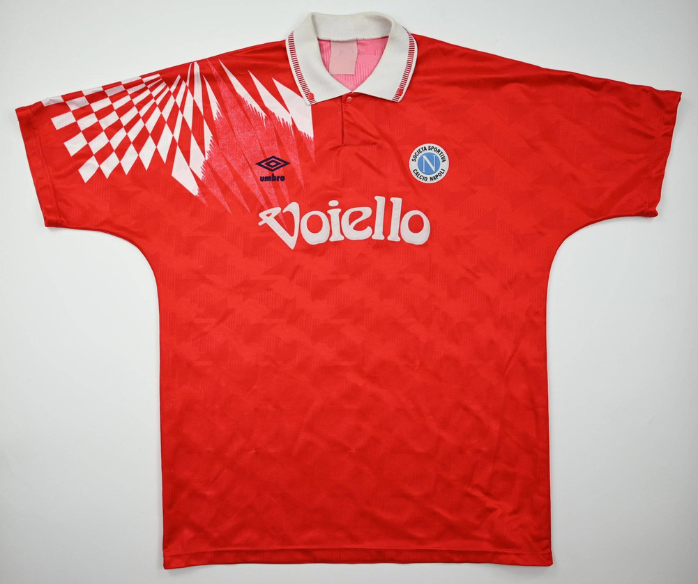 1991-93 SSC NAPOLI SHIRT L
