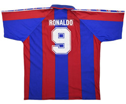 1995-97 FC BARCELONA *RONALDO* KOSZULKA XL