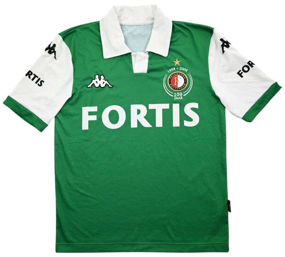 2008-09 FEYENOORD ROTTERDAM SHIRT 2XL. BOYS