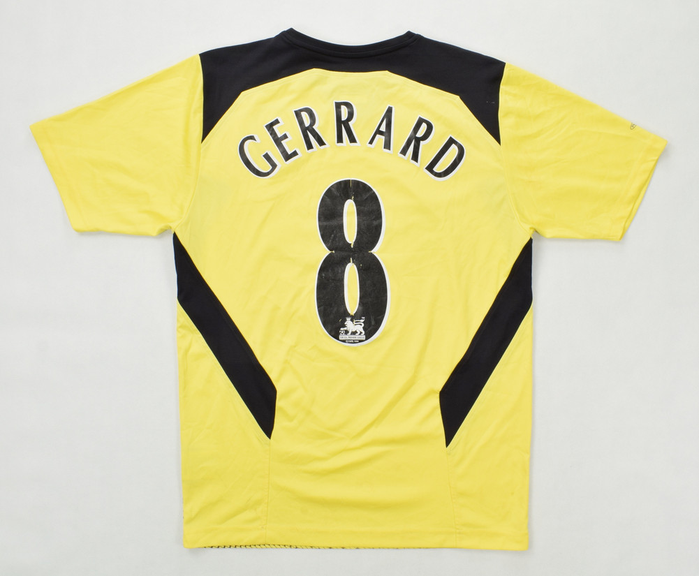 2004-06 LIVERPOOL *GERRARD* SHIRT S