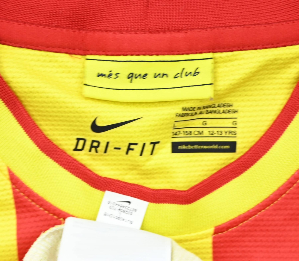 2013-14 FC BARCELONA SHIRT L. BOYS