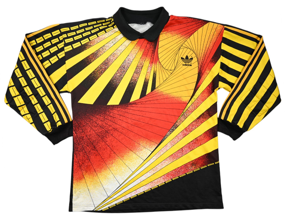 1990s ADIDAS TEMPLATE GOALKEEPER LONGSLEVE KOSZULKA L
