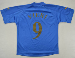 2004-06 ITALY *VIERI* SHIRT L