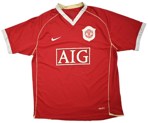 2006-07 MANCHESTER UNITED SHIRT L