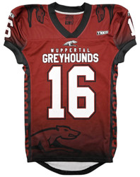 WUPPERTAL GREYHOUNDS FOOTBALL *PRAGIN* SHIRT L. BOYS