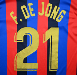 2022-23 BARCELONA *F. DE JONG* SHIRT XL