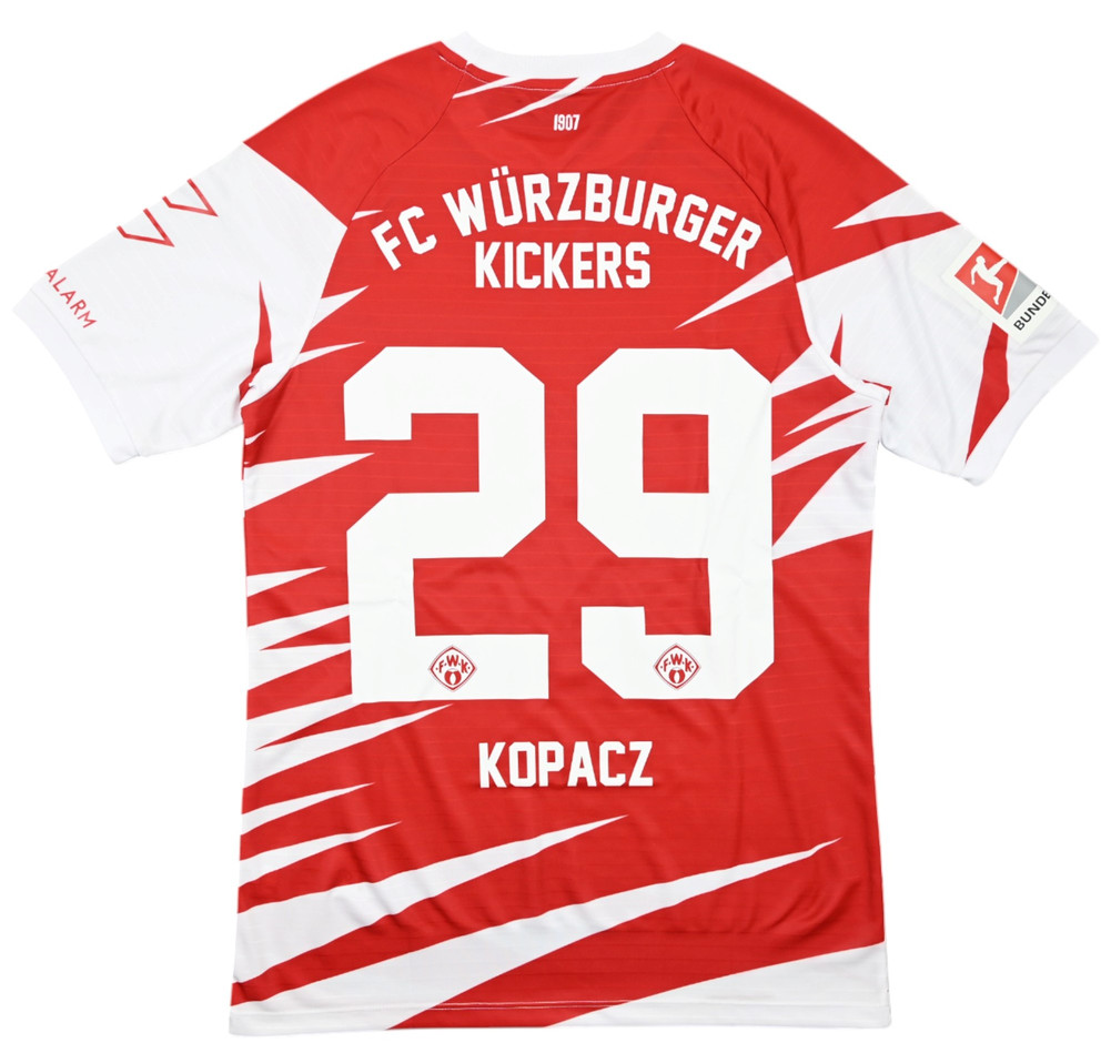 2020-21 WURZBURGER KICKERS *KOPACZ* MATCH ISSUE M