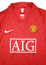 2007-09 MANCHESTER UNITED SHIRT M. BOYS