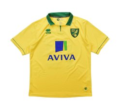 2012-13 NORWICH CITY *PILKINGTON* SHIRT L