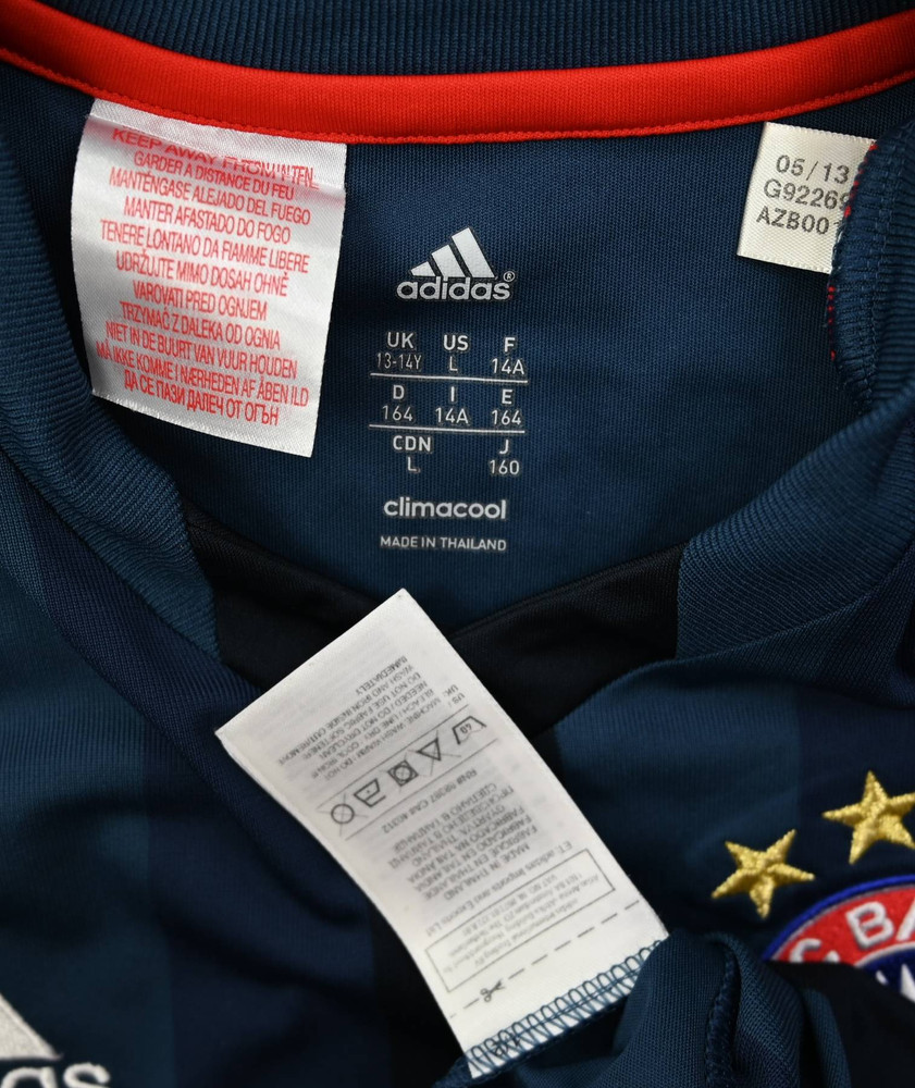 2013-14 BAYERN MUNCHEN *SCHWEINTEIGER* SHIRT L. BOYS