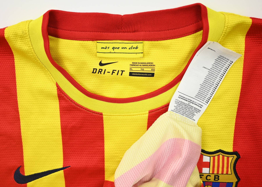 2013-15 FC BARCELONA SHIRT XL