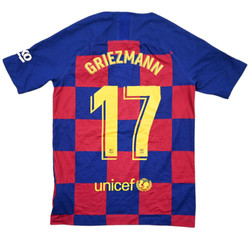 2019-20 BARCELONA *GRIEZMANN* PLAYER ISSUE SHIRT M. BOYS
