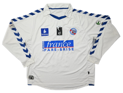 2009-10 STRASBOURG RC *FAUVERGUE* PLAYER ISSUE LONGSLEEVE SHIRT XL