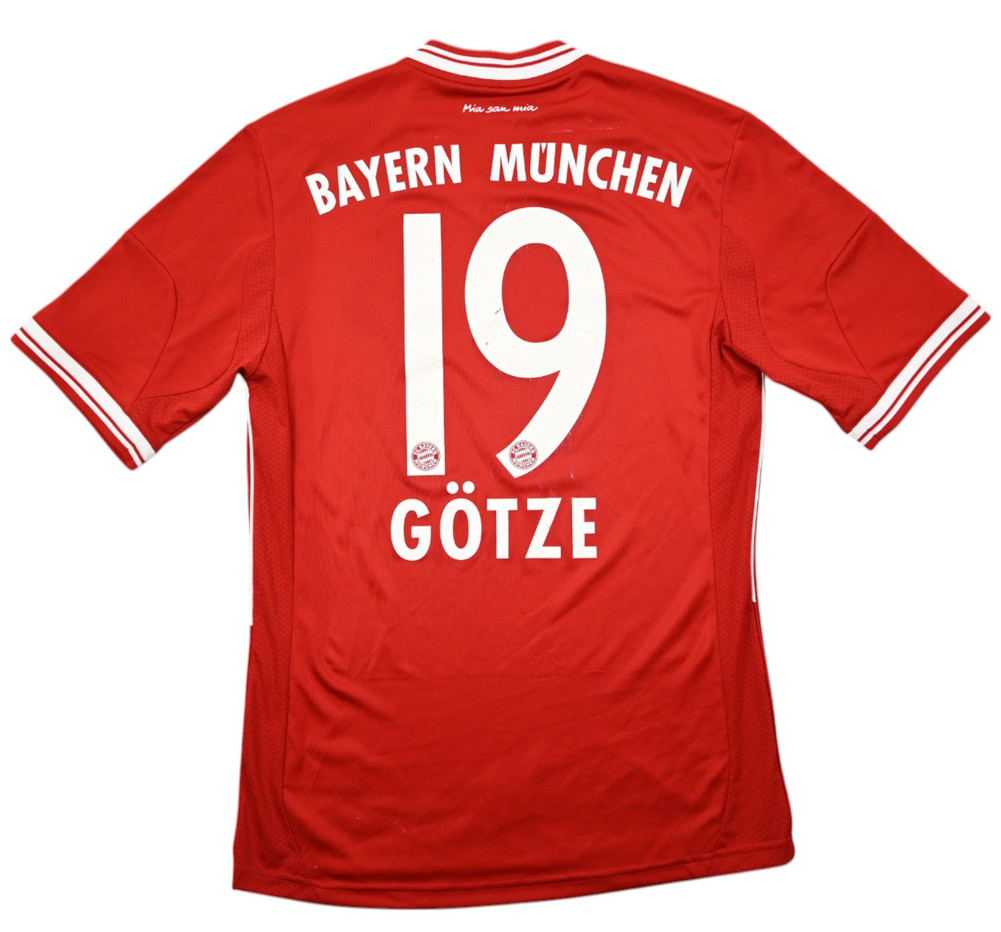 2013-14 BAYERN MUNCHEN *GOTZE* KOSZULKA S