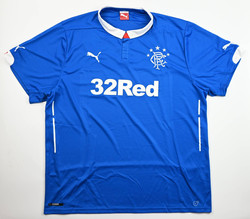 2014-15 GLASGOW RANGERS SHIRT 3XL