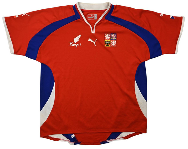 2000-02 CZECH REPUBLIC SHIRT XL