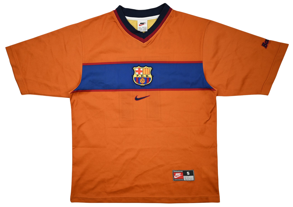 1998-00 FC BARCELONA *RIVALDO* BASIC SHIRT S