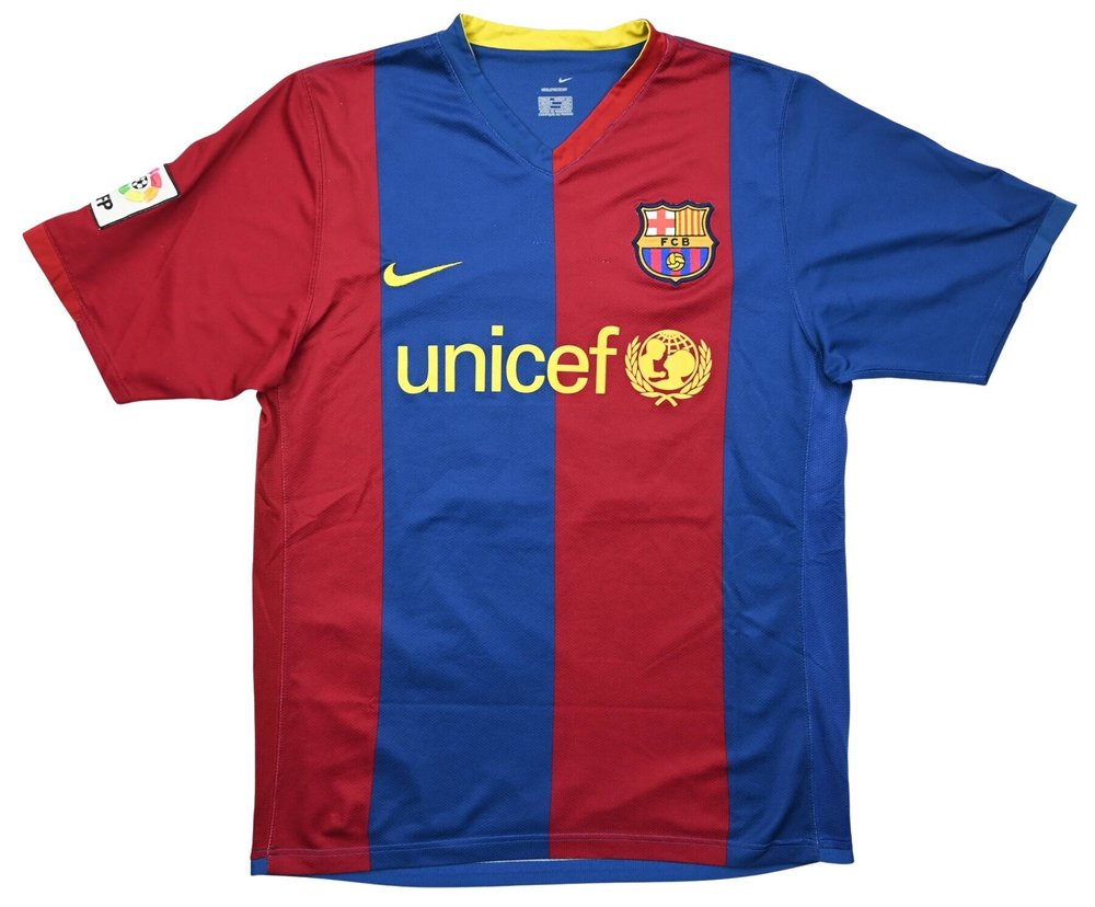 2006-07 FC BARCELONA *RONALDINHO* SHIRT M