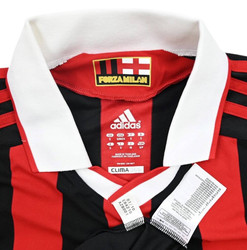 2009-10 AC MILAN *CHRIS* SHIRT S