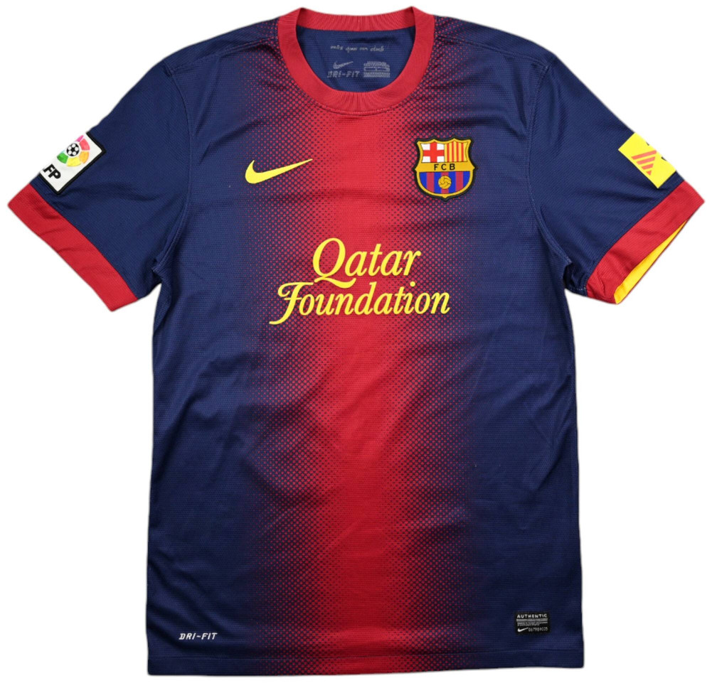 2012-13 FC BARCELONA *MESSI* SHIRT S
