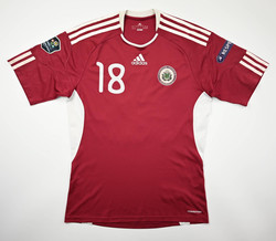 2010-12 LATVIA #18 MATCH ISSUE KOSZULKA M