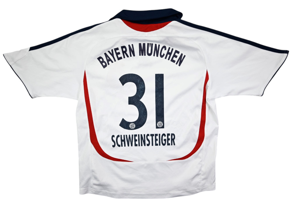 2006-07 BAYERN MUNCHEN *SCHWEINSTEIGER* SHIRT M. BOYS