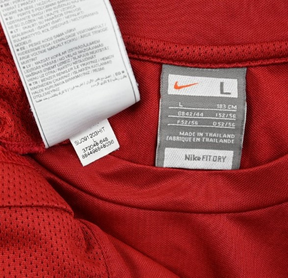 NETHERLANDS UEFA GRASSROOTS PROGRAMME SHIRT L