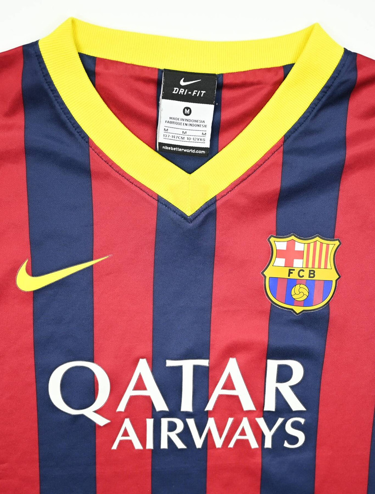 2013-14 FC BARCELONA SHIRT M. BOYS