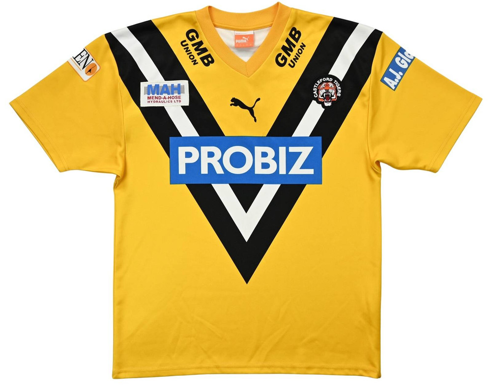 CASTLEFORD TIGERS RUGBY PUMA KOSZULKA S