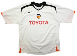 2005-06 VALENCIA SHIRT XXL