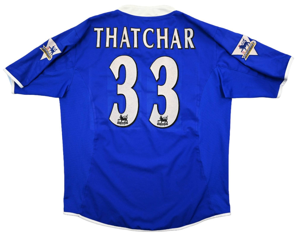2003-04 LEICESTER CITY *THATCHAR* KOSZULKA L