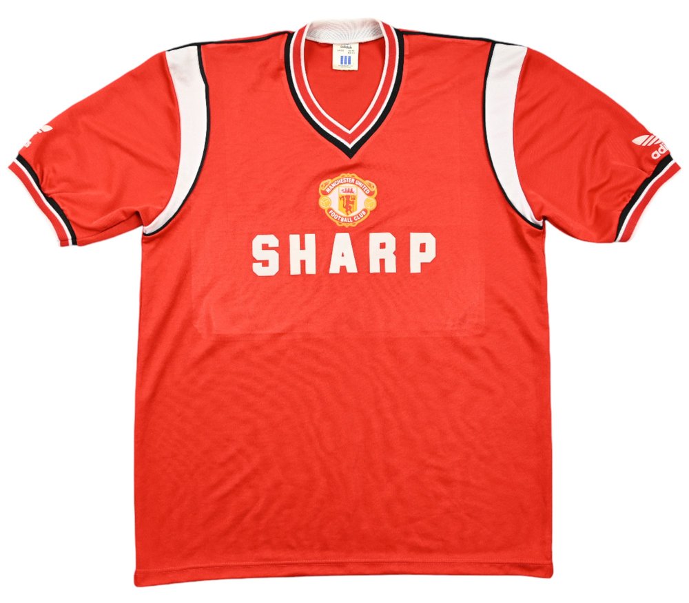 1984-86 MANCHESTER UNITED SHIRT L