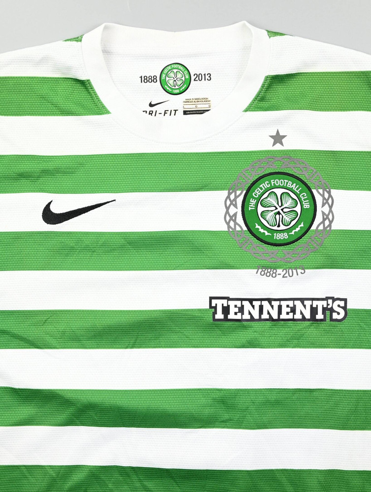2012-13 CELTIC GLASGOW *SAMARAS* SHIRT L