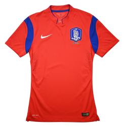 2014-16 SOUTH KOREA PLAYER ISSUE SHIRT S