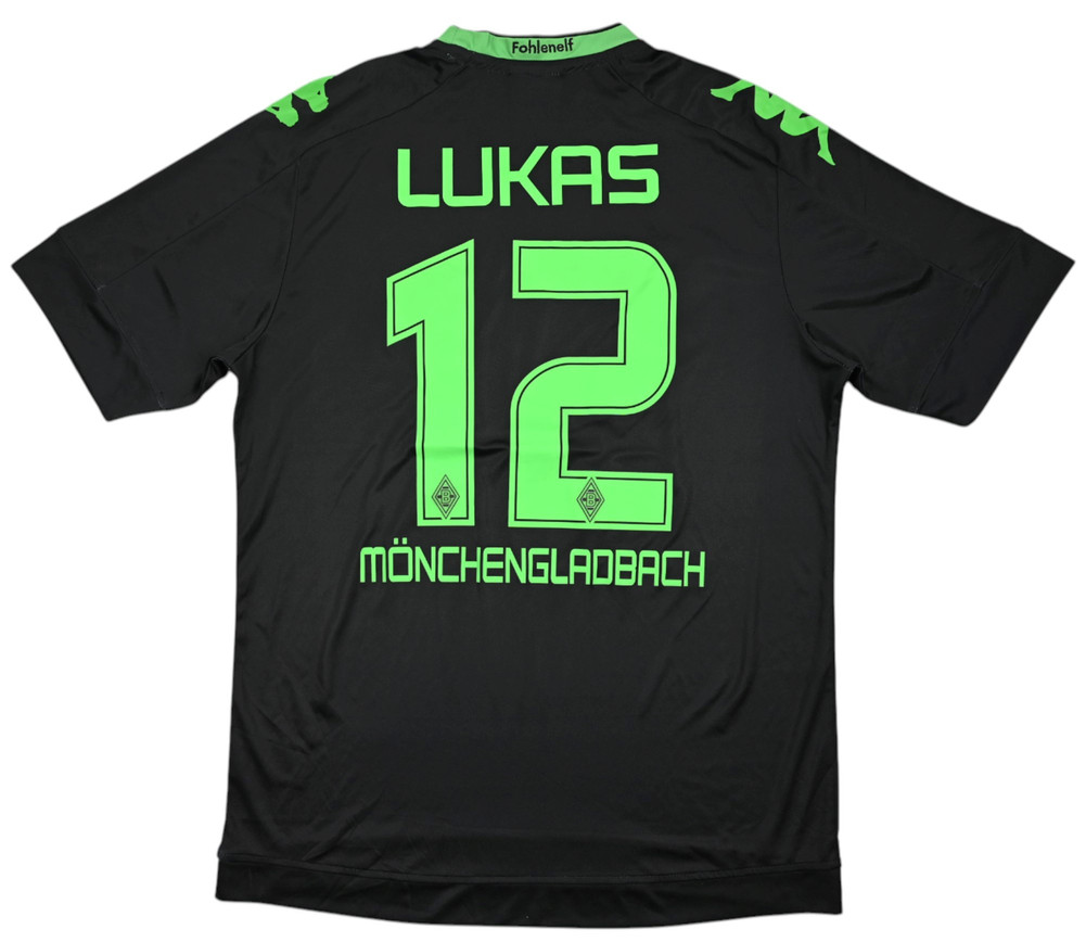 2016-17 BORUSSIA MONCHENGLADBACH *LUKAS* SHIRT L