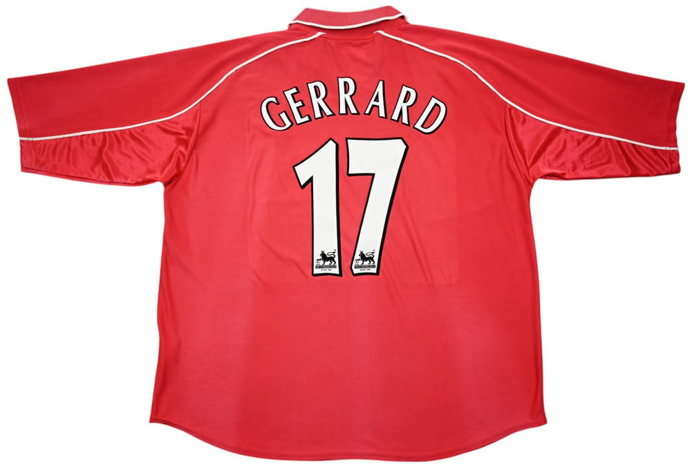 2000-02 LIVERPOOL *GERRARD* KOSZULKA XXL