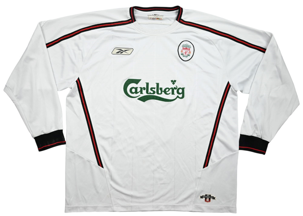 2003-04 LIVERPOOL *GERRARD* LONGSLEEVE SHIRT XL