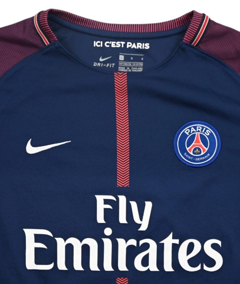 2017-18 PARIS SAINT GERMAIN *MBAPPE* SHIRT L. BOYS